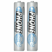 Ansmann maxE NiMH Micro x2 AAA 800 mAh PhoneAnsmann maxE NiMH Micro x2 AAA 800 mAh Phone