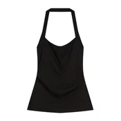 Bershka Top  črna