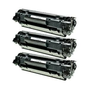 Komplet HP 83A / CF283A / LaserJet Pro MFP M125, M126, M127, M128, M200, M201, M202, M220, M225, M226 kompatibilni tonerji (3) - 3 Ă— ÄŤrna