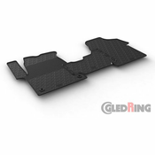 Rubber car mats Nissan Interstar 2022-2024 (front)