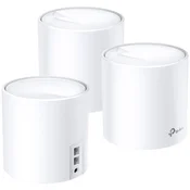 AX1800 Whole Home Mesh Wi-Fi System, 2 Giga RJ-45 ports each unit, TP-Link Mesh Technology, support WiFi and Ethernet backhaul, support Router and AP mode, support IPTV, support IPv6, support TP-Link HomeCareTM , Easymesh compatible
