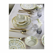 Jedilni set 12 kosov, večbarven/porcelan