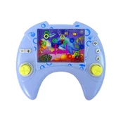 Arkadna igra Joystick z vodnim zaslonom podvodni svet - modra