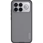 Nillkin Super Frosted PRO magnetni zadnji pokrov za Poco F8 Ultra transparentno črn