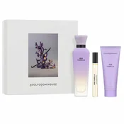 Adolfo Dominguez Iris Vanilla Eau De Parfum Spray 120ml Set of 3 pieces