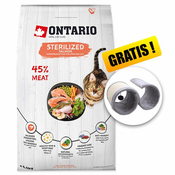 Ontario Cat Sterilised Salmon 6,5 kg