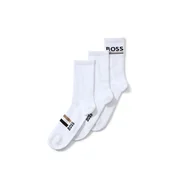 BOSS Nogavice rjava/črna/bela