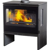 Plamen kamin Eco 50 crni emajlirani