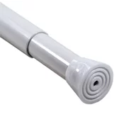 Metalna bela šipka za zavesu 120-220cm
