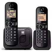 PANASONIC bežicni telefon KX-TGC212FXB CRNI