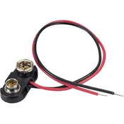 TRU COMPONENTS TRU COMPONENTS 18-0094 baterijska sponka 1x 9 V blok hitrosklopni priključek (D x Š x V) 24.5 x 11.8 x 7.3 mm, (20635969)