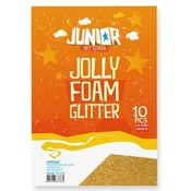 Junior jolly glitter foam eva pena sa šljokicama a4 10k - odaberite nijansu narandžasta ( 134126 )
