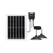 Aigostar - LED solarni luster 2xLED/70W/12V 12000 mAh 6500K prec. 23,5 cm