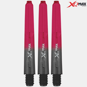 Trupi za pikado puščice XQMax/Shafts/Red-Black