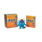 Monster Needs a Costume Bendable Figurine and Mini Book