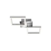 LED stropno svetlo LED/10W/230V 3000K mat hrom