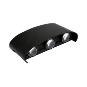 HÖFFTECH - LED spoljašnje zidno svetlo UP&DOWN 6xLED/1W/230V IP65