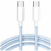 CO2 Co2 Polnilec Usb-C Kabel Za Hitro Polnjenje Usb Tipa C Za Iphone 15 1M Modra