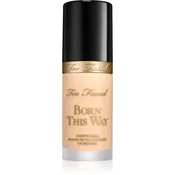 Too Faced Born This Way Original Foundation vlažilni tekoči puder odtenek Ivory 30 ml