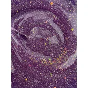 shumee TOUCH Muse gradilni gel 03 - srebrno-roza odsevni gradilni gel z jukinimi cvetnimi listi, 15 ml