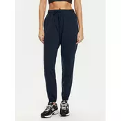 Girlfriend Collective Spodnji del trenirke ReSet 6016 Mornarsko modra Slim Fit