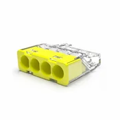 Trytyt Mini hitri konektor PC-214S za žico tipa 0,2-2,5 mm2, pakiranje = 100 kosov