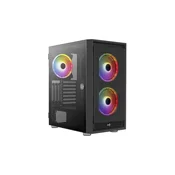 Računalniško ohišje Aerocool PGS Graphite-G-BK-v2 FRGB