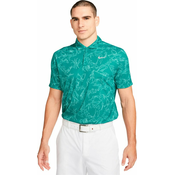 Nike Dri-Fit ADV Tiger Woods Mens Golf Polo Geode Teal/White 2XL