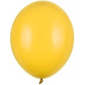 Pastelno rumeni rojstnodnevni baloni 12 cm 100 kosov.