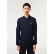 Lacoste Polo majica PH4013 Mornarsko modra Regular Fit