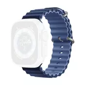 MOYE Silikonska narukvica Ocean Strap, Teget