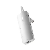 LINQ LinQ, Multiport Hub Pro 8-in-1 HDMI 4K USB-C Power Delivery 140W 10Gbps, Siva, (22119440)