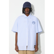 Bombažna srajca AMBUSH Emblem Striped S/S Shirt