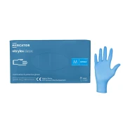 MERCATOR Nitrylex CLASSIC zaščitne rokavice, modre, velikost M, 100 kosov/pakiranje