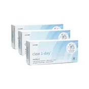 ClearLab Clear 1-day (90 leća) Dioptrije: -0.5, Zakrivljenost: 8.7, Promjer: 14.2