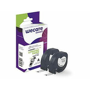 Armor WECARE trak, združljiv z DYMO S0721510, črno/beli, 2*12mm*4m