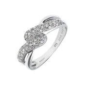 DIAMANT LETERNEL Prstan srebrna