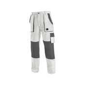 Canis Radne pantalone do struka luxy josef belo-sive vel.58 ( 55233 )