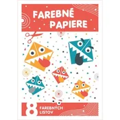 Barvni papir A4 8 listov