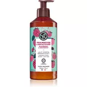 Yves Rocher Bain Nature Mlijeko za tijelo, malina i menta, 390 ml