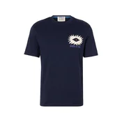 SCOTCH & SODA Majica kremna / modra / mornarska / oranžna
