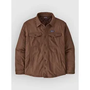 Patagonia LW Insulated Fjord Flannel Shirt berm brown