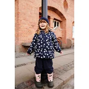 Otroška jakna Liewood Anemone Long Jacket mornarsko modra barva, LW20194