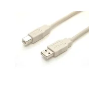 Xwave Kabl USB2.0 Tip A na Tip B 3M,polibag,bela