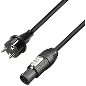 Adam Hall Adam Hall Cables 8101 TCON 0500 napajalni kabel CEE 7/7 na Neutrik powerCON TRUE1 TOP 5 m Adam Hall 8101 TCON 0500 hladne naprave kabel črna 5 m, (20519293)