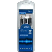 Avdio kabel SINOX SXA3402 3,5mm-2xRCA 2 m