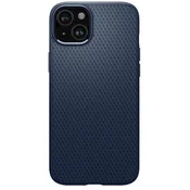 Spigen Liquid Air ovitek za iPhone 15, mornarsko moder
