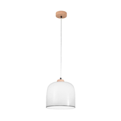 Kolarz A1352.31.Gr - Luster na sajli NONNA 1xE27/60W/230V hrast/bela/siva