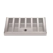 ich-zapfe Kapni pladenj iz nerjavnega jekla 210x150x20 mm za pipe in steklenice, (5000216705)