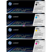 toner HP 131X črn + 131A barvni komplet BK/C/M/Y - original MEGA CENA + BREZPLAČNA DOSTAVA!